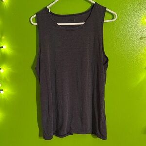 Gray Sleeveless Top